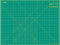 Olfa 30222 - Snijplank - 90 x 60 cm - Groen