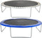 Happygetfit - Outdoor trampoline met veiligheidsnet en ladder, complete tuintrampoline, TÜV Rheinland GS-certificaat, Randafdekking
