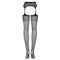 Obsessive - S500 Garter Kousen Zwart S/M/L