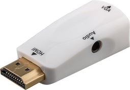 Goobay 44793 - HDMI naar VGA + 3.5mm - Wit