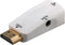 Goobay 44793 - HDMI naar VGA + 3.5mm - Wit