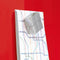 Sigel glasmagneetbord - Artverum - 100x65cm - rood - SI-GL142