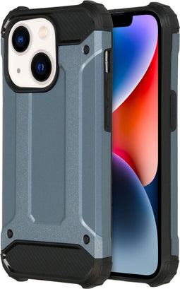iMoshion Hoesje Geschikt voor iPhone 14 Pro Hoesje - iMoshion Rugged Xtreme Backcover - Donkerblauw