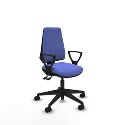 Piqueras y Crespo BFN066N - Bureaustoel - Hoogteverstelbaar - Licht Blauw