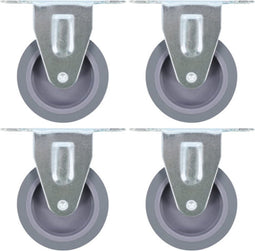 vidaXL - 16 - st - Wielen - vast - 75 - mm