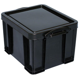 Really Useful Box - Box opbergdoos 35 liter, gerecycleerd, zwart