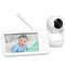 Momcozy BM03 - Video Babyfoon - 5,5 inch 1080p FHD zonder wifi - Infrarood nachtzicht - 500 m bereik