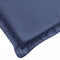 vidaXL - Ligbedkussen - oxford - stof - marineblauw
