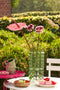 Mica Decorations Lausanne Vaas - Glas - Gebobbelde structuur - Groen