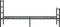 vidaXL - Bedframe - met - hoofd- - en - voeteneinde metaal - zwart - 75x190 - cm