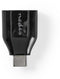 Nedis CCGB60915BK - USB-C naar USB A - Male/female - Zwart