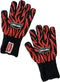 Grill Guru High Heat Gloves - BBQ Handschoenen - Hittebestendig - Zwart/Rood