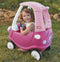 Little Tikes - Princess Cozy Coupe - Loopauto met duwhandvat - Roze