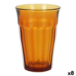 Glazenset Duralex Picardie Amber 4 Onderdelen 360 ml (8 Stuks)