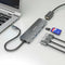Aisens ASUC-6P016-GR - Dockingstation - 2x USB 3.2 Gen1 type-A 1x USB 3.2 Gen1 type-C - Grijs