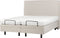 DUKE II - Tweepersoonsbed - Beige - 160 x 200 cm - Polyester