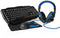 Nedis GCK41100 - Gaming Combo Kit - Verlicht toetsenbord met LED - Stereo koptelefoon en muis (1 set)