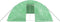 vidaXL - Tuinkas - met - stalen - frame - 50 - m² - 10x5x2,3 - m - groen