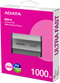 Adata SD810 - Externe SSD 1TB - USB 3.2 Gen2x2 2000MB/s - Zilver