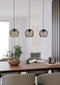 EGLO Almanzora - Hanglamp - E27 - 90 cm - Zwart/Koper