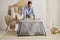 BabyBjörn Reisbedje Light - Reisbedje - Eenvoudig op te zetten - Zilver