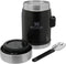 Stanley Classic Legendary Food Jar 0,4L met spork | Matte Black Pebble | Lunchbox houdt 7 uur warm, of koud | Dubbelwandige Isolatie | Lekvrij | BPA-Vrij
