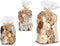 Tas Decoratieve bollen 18 x 34 x 14 cm Bruin Wit