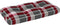 vidaXL - Palletkussen - ruitpatroon - 80x40x12 - cm - stof - ruitpatroon - rood