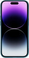Mobiparts iPhone 14 Pro - Silicone Cover - Soft-touch - Blueberry Blue