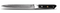 VDN Elegance - Vleesmes 21 cm - Damaststaal met zwart handvat