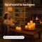 Luft - Realistische LED Stompkaarsen - 12 stuks - Afstandsbediening - Timerfunctie