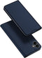 Dux Ducis Samsung Galaxy A04 - Slim Softcase Bookcase - Pasjeshouder - Donkerblauw