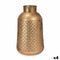 Vaas Gouden Metaal 22,5 x 39,5 x 22,5 cm (4 Stuks) Met reliëf