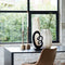 Light & Living Ornament Eddy - Zwart - 20x20x34cm - Modern - Sinterklaas cadeau - Sinterklaas cadeautjes - Cadeau vrouw - Cadeau man - Cadeau voor haar - Cadeau voor hem - Sint cadeau - Sint kado - Kado man - Kado vrouw