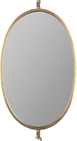 Housecraft Living Lara Spiegel/ Wandspiegel Ovaal Goud