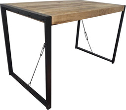 Bartafel Ben 140 cm - Bartafel vierkant - Bartafel hout