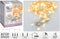 Kerstverlichting - 700 cm - 96 leds - warm wit - batterij - timer - lichtsnoer