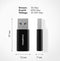 iMoshion Adapter - 2-pack USB A (Male) naar USB-C (Female) Adapter / Converter - USB 3.1 - 5 GBps - USB A naar USB C Hub