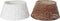 Kerstboomrok DKD Home Decor vlechtwerk (59 x 59 x 26 cm) (2 Stuks)