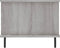vidaXL - Salontafel - 90x50x40 - cm - bewerkt - hout - grijs - sonoma - eikenkleurig