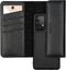 Selencia Hoesje Geschikt voor Samsung Galaxy A72 Hoesje Met Pasjeshouder - Selencia Tierra Uitneembare Slang Clutch - Zwart