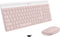 Logitech MK470 - Draadloos Toetsenbord en Muis Combo - Azerty FR - Roze
