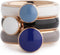 MelanO Twisted Tracy - Ring - 5mm - stainless steel + black resin - maat 48