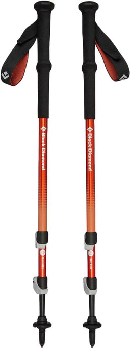 Black Diamond Trail Back - Trekking Wandelstok - Verstelbaar met FlickLock - Burnt Sienna