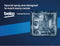 Beko BDIT38532 - Inbouwvaatwasser - 14 couverts - 8 programma's