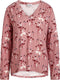 CYELL Muraski Tulip - Dames Pyjamashirt - Lange mouwen V-hals - Roze