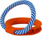 Chuckit! Fetch Tug - Hondenspeelgoed - Hondenspeeltje - Honden touw - Trektouw - Duurzaam rubber - Oranje - 13 cm