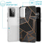 iMoshion Hoesje Geschikt voor Samsung Galaxy A72 Hoesje Siliconen - iMoshion Design hoesje - Zwart / Meerkleurig / Goud / Black Graphic