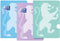 Oxford School - Schoolschrift A5 - Lijn met kantlijn - Pastel kleuren - 3-pack