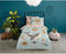 Good Morning Kids Dekbedovertrek Boho Chic - 140x220cm + 60x70cm - Set van 2 stuks - Beige